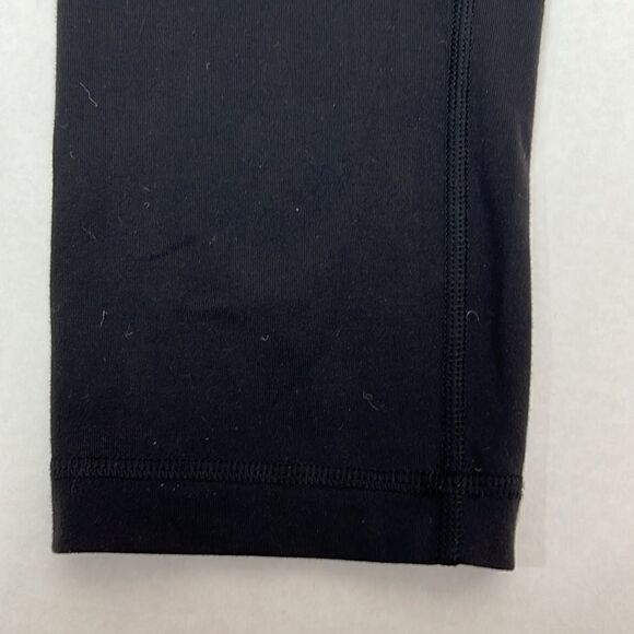 Lululemon wunder under black leggings with script waistband size 6 - Picture 6 of 10